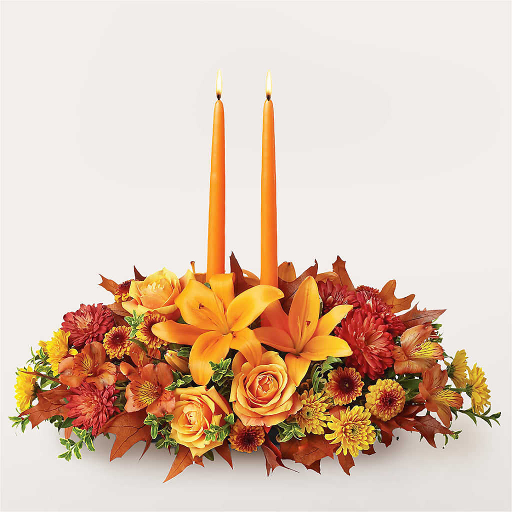 Traditions Centerpiece – The Eclectic Florist, Northwood NH