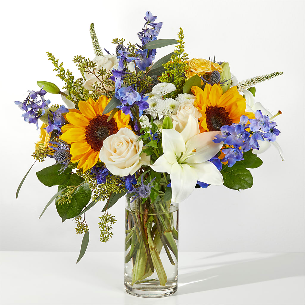 Wonderfully Sunny Bouquet – The Eclectic Florist, Northwood NH