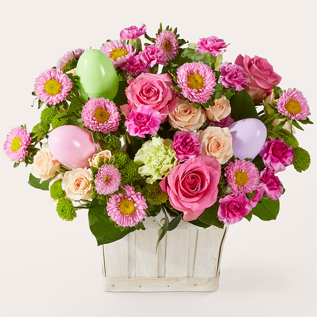 Get Eggcited Basket – The Eclectic Florist, Northwood NH