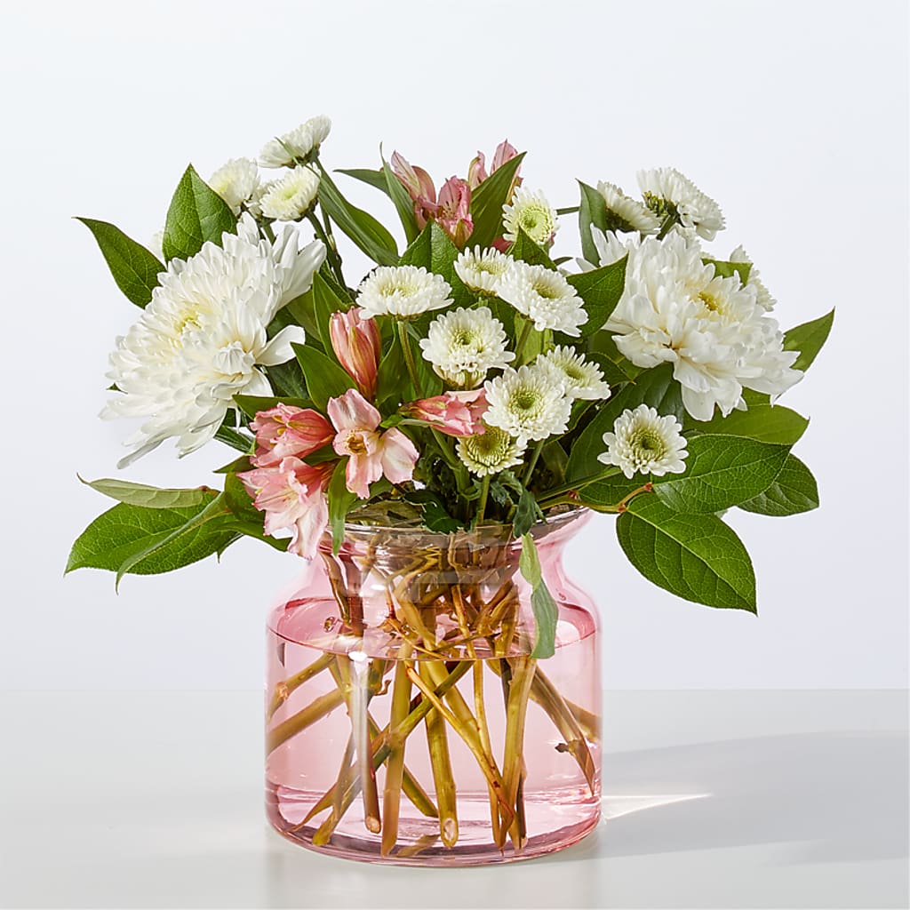 Infatuated Bouquet – pink, white flower arrangement | Northwood