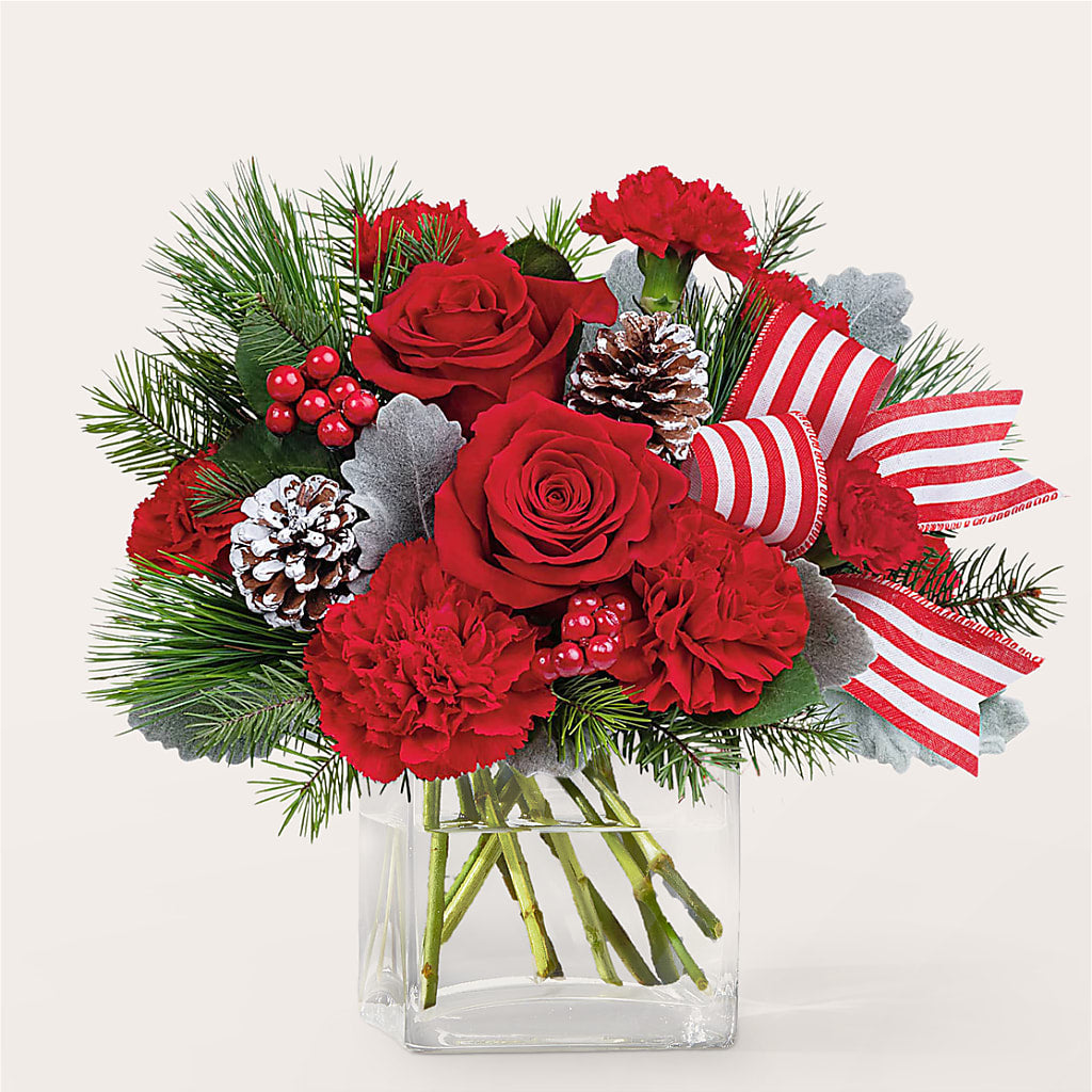 Baking Spirits Bright Bouquet – The Eclectic Florist, Northwood NH