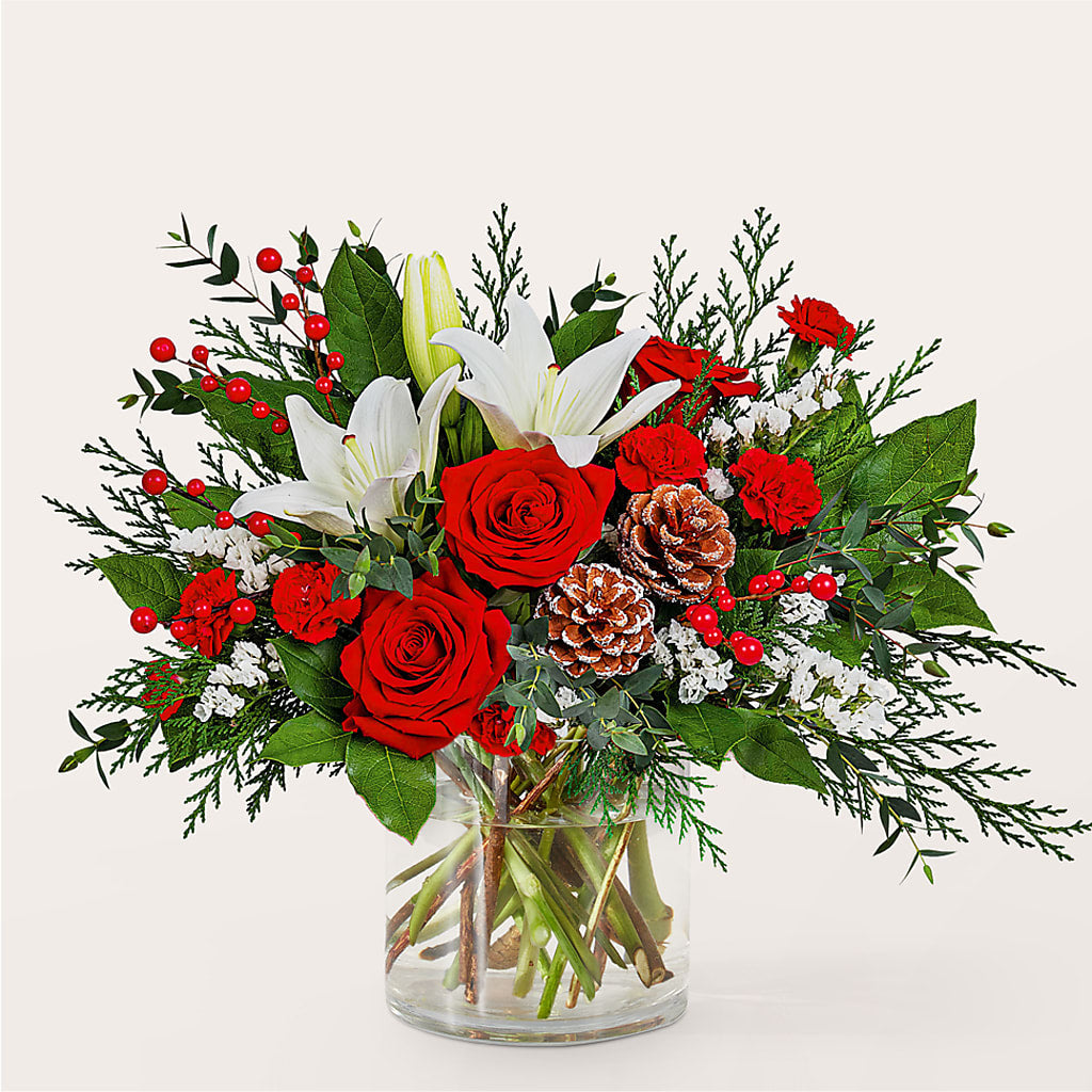 Best in Snow Bouquet – The Eclectic Florist, Northwood NH