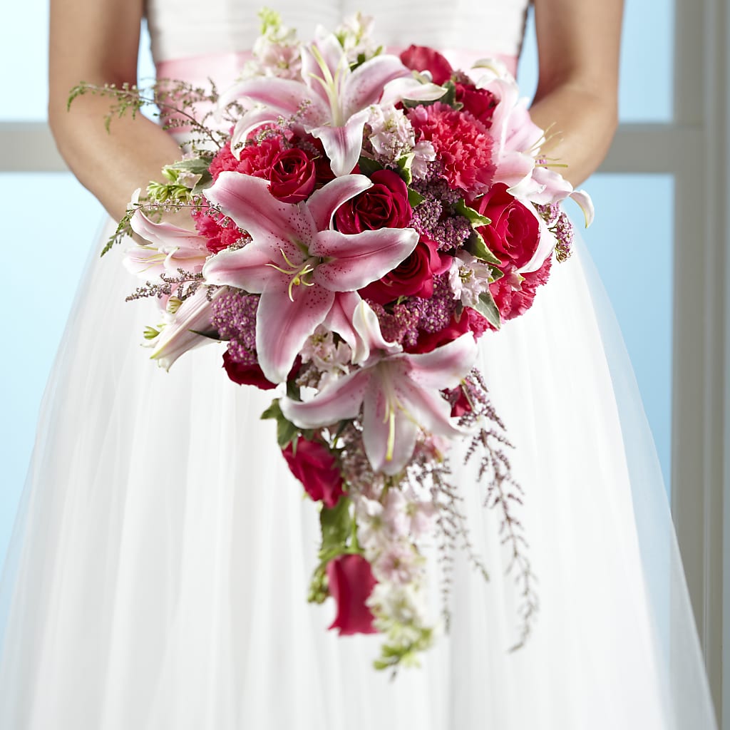 Lily & Rose Bouquet – The Eclectic Florist, Northwood NH