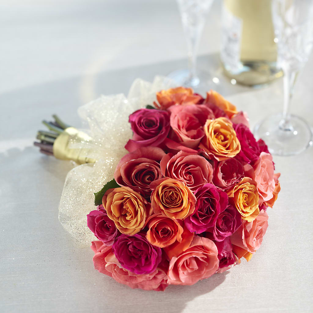 Sweet Roses Bouquet – The Eclectic Florist, Northwood NH