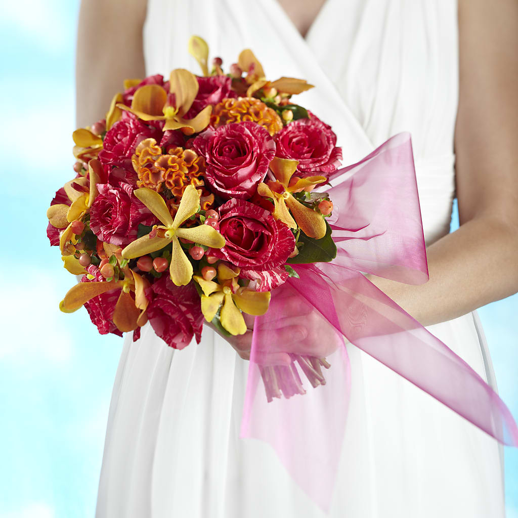 Brilliant Shades of Love Bouquet – The Eclectic Florist, Northwood NH