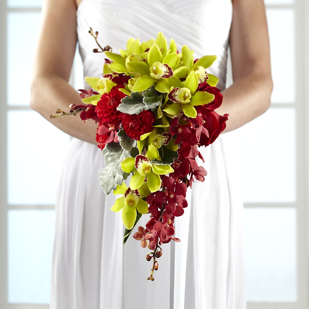 Elegant Orchid Bouquet – The Eclectic Florist, Northwood NH