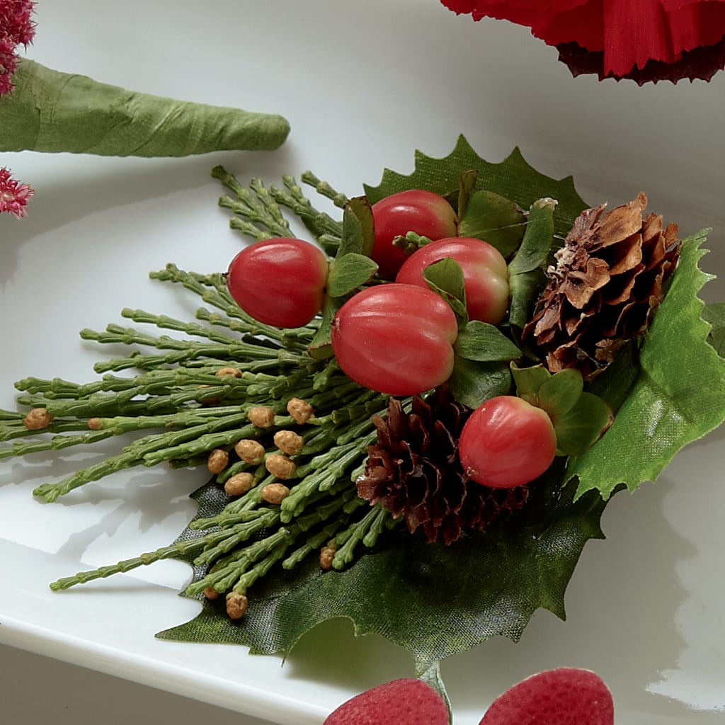 Red Berry Boutonniere – The Eclectic Florist, Northwood NH
