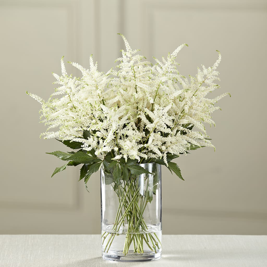 White Astilbe Bouquet – The Eclectic Florist, Northwood NH