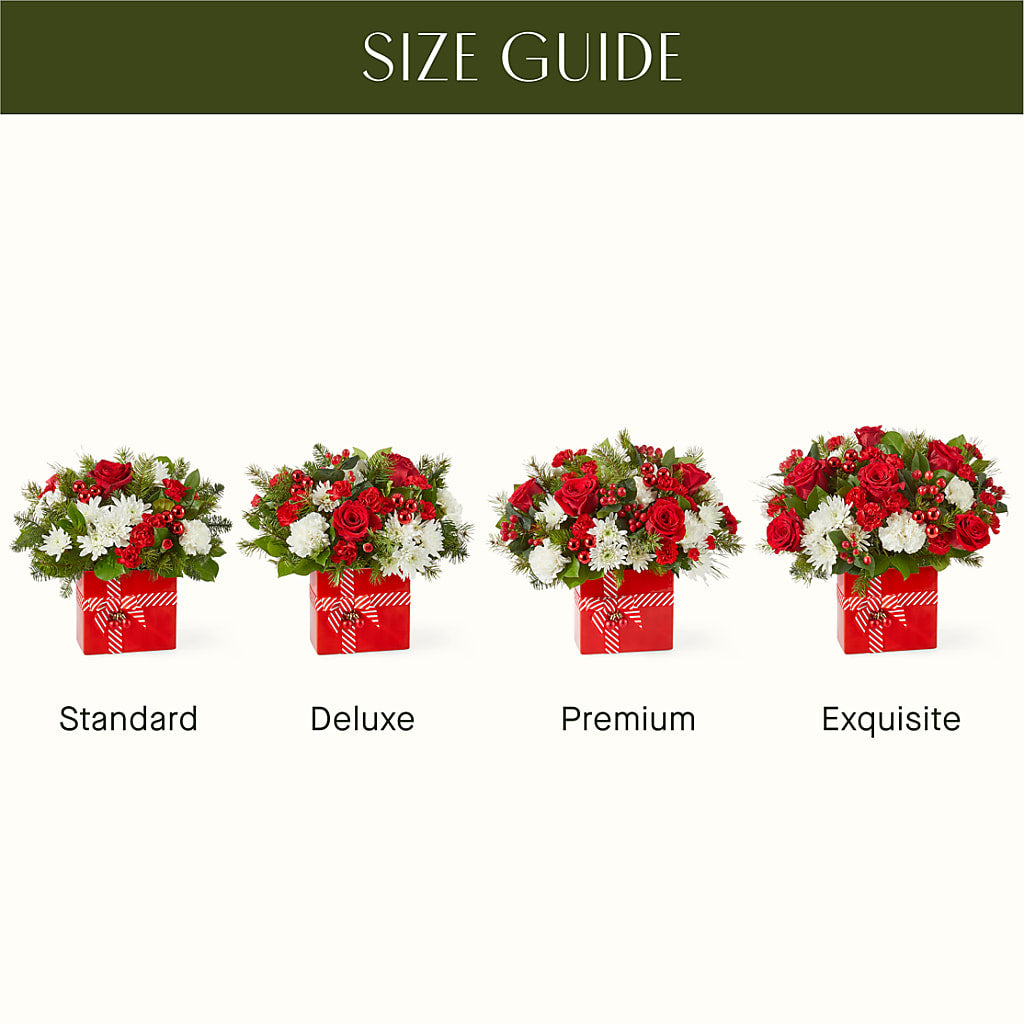 Presents Under the Tree Bouquet –  The Eclectic Florist, Northwood NH