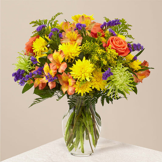 Marmalade Skies Bouquet –  The Eclectic Florist, Northwood NH