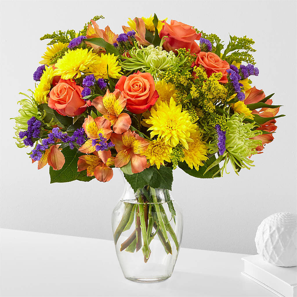 Marmalade Skies Bouquet –  The Eclectic Florist, Northwood NH