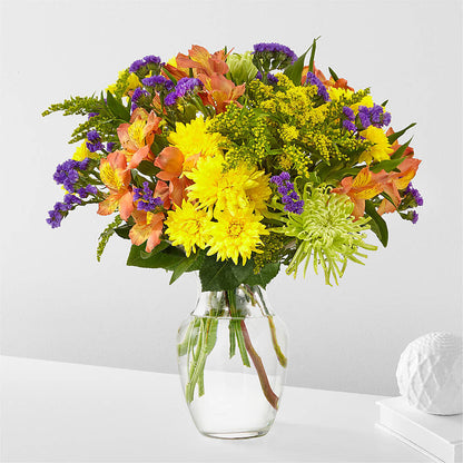 Marmalade Skies Bouquet –  The Eclectic Florist, Northwood NH