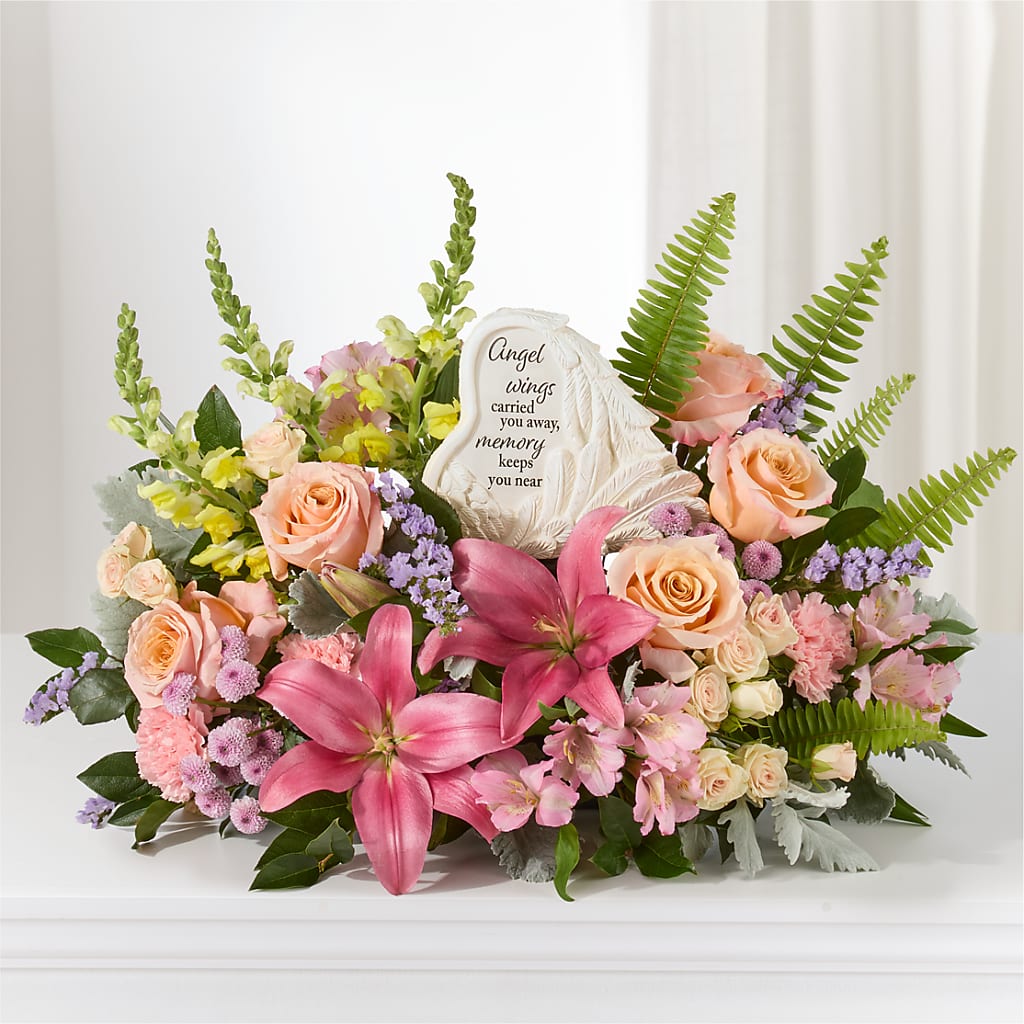 Gentle Light Arrangement –  The Eclectic Florist, Northwood NH