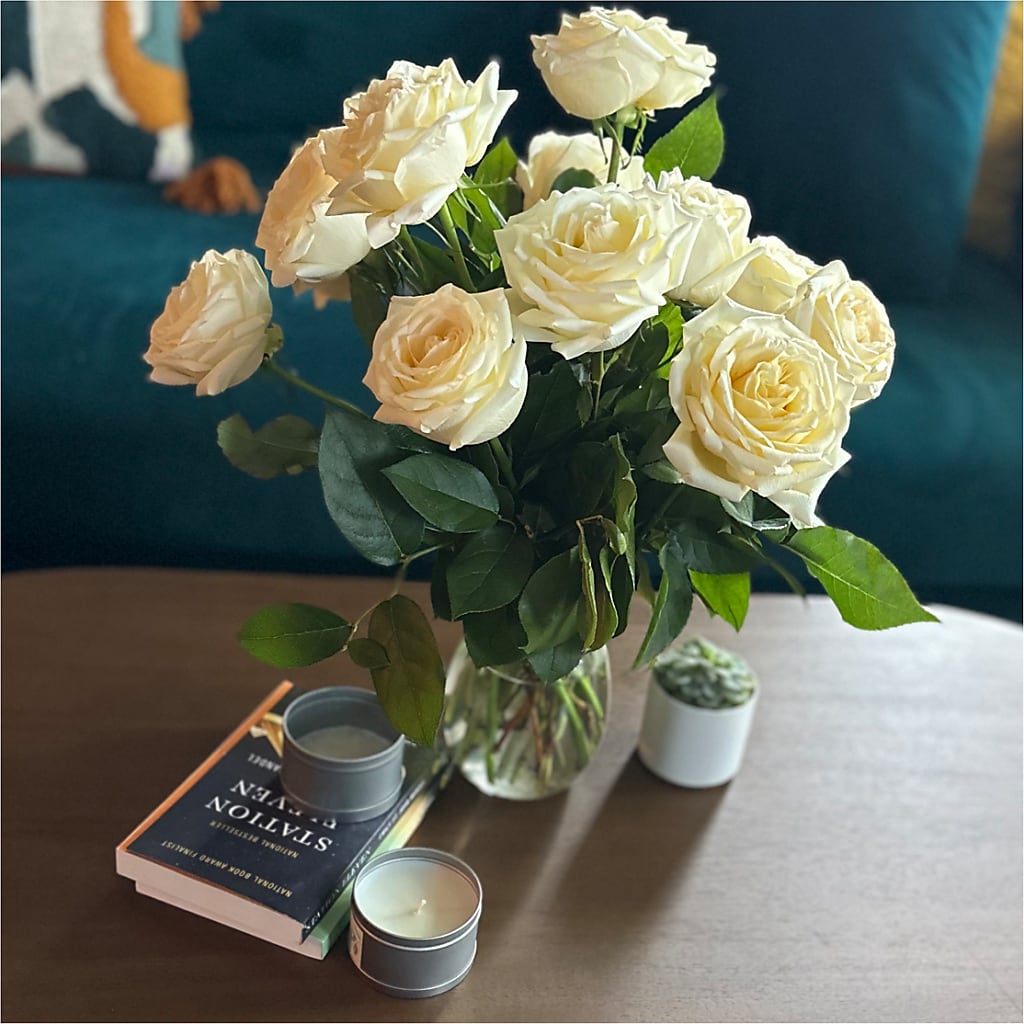 Long Stem Yellow Rose Bouquet –  The Eclectic Florist, Northwood NH
