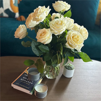 Long Stem Yellow Rose Bouquet –  The Eclectic Florist, Northwood NH