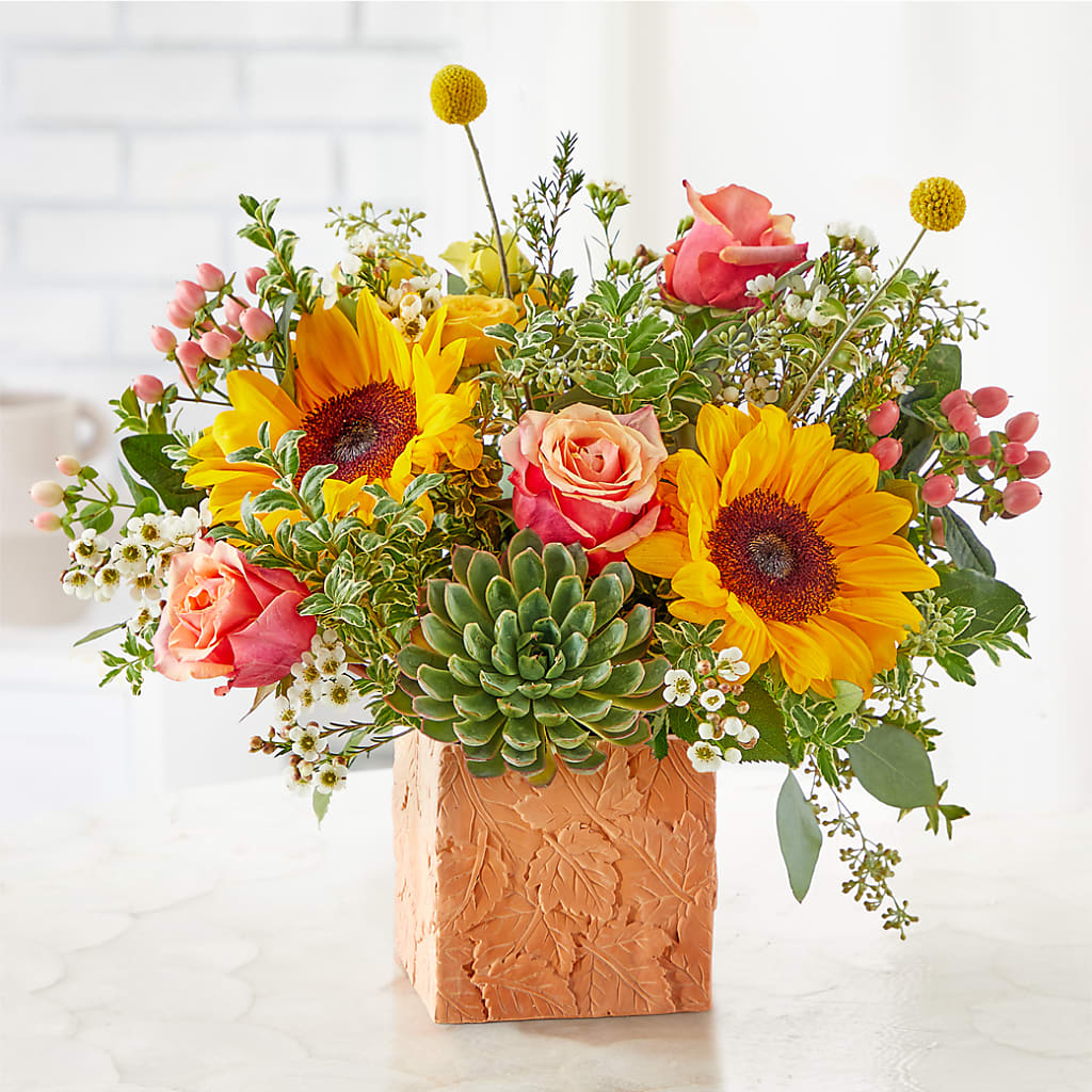 Sunflower Season Bouquet –  The Eclectic Florist, Northwood NH