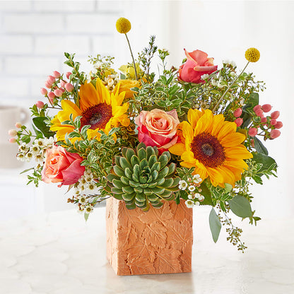 Sunflower Season Bouquet –  The Eclectic Florist, Northwood NH