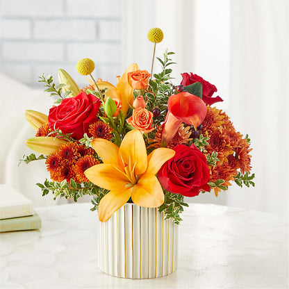 Scarlet Skies Bouquet –  The Eclectic Florist, Northwood NH