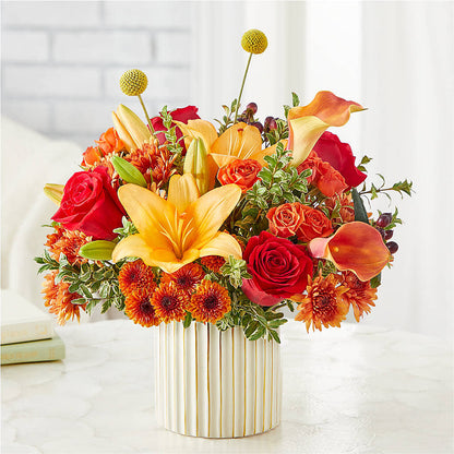 Scarlet Skies Bouquet –  The Eclectic Florist, Northwood NH