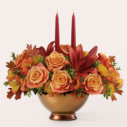 Harvest Table Centerpiece –  The Eclectic Florist, Northwood NH