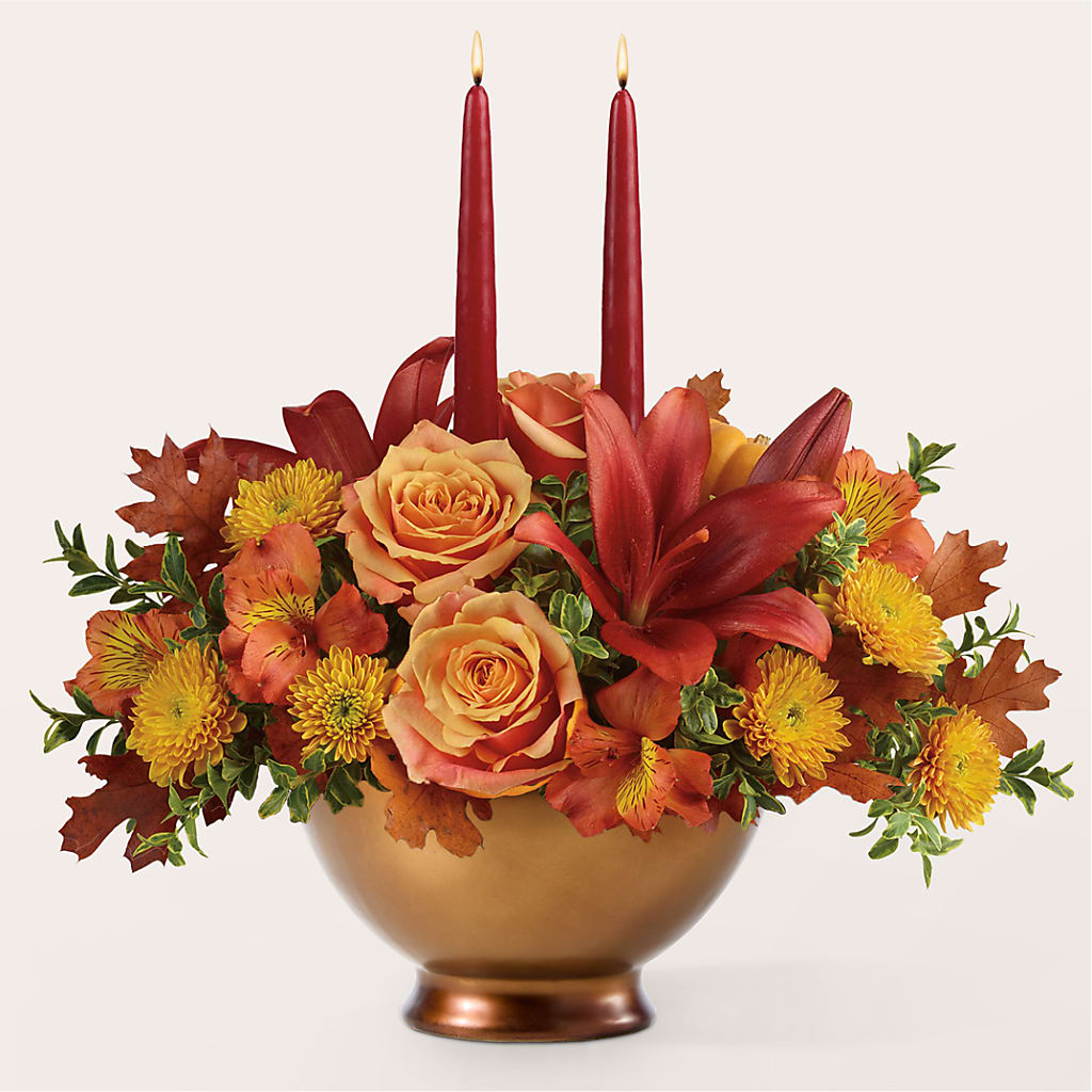 Harvest Table Centerpiece –  The Eclectic Florist, Northwood NH