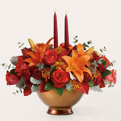 Fruits of Fall Centerpiece –  The Eclectic Florist, Northwood NH
