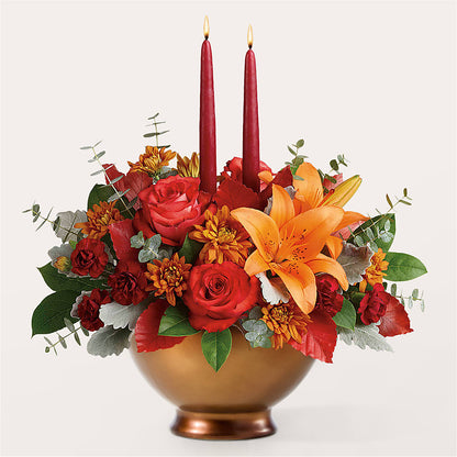 Fruits of Fall Centerpiece –  The Eclectic Florist, Northwood NH
