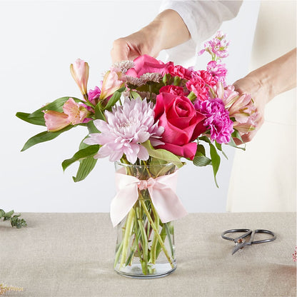 Pink Ribbon - A Florist Original –  The Eclectic Florist, Northwood NH