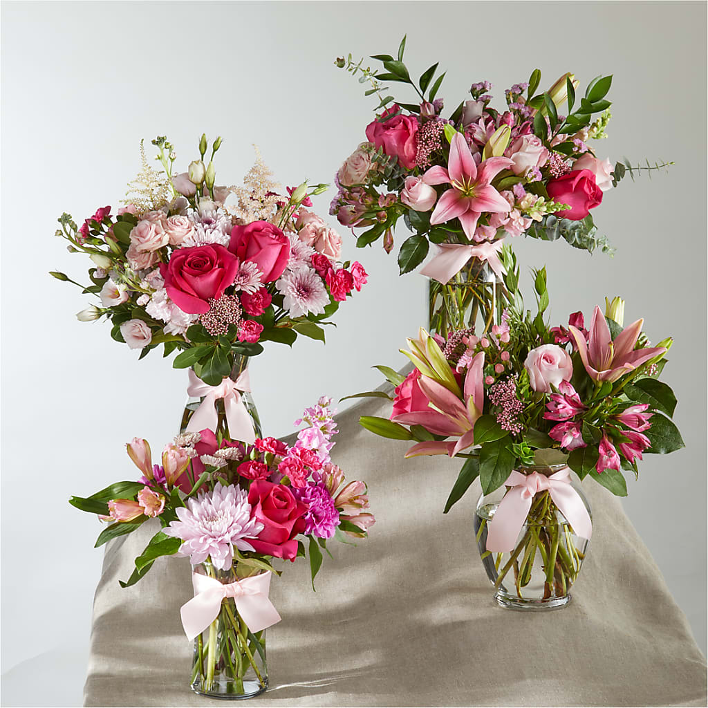 Pink Ribbon - A Florist Original –  The Eclectic Florist, Northwood NH