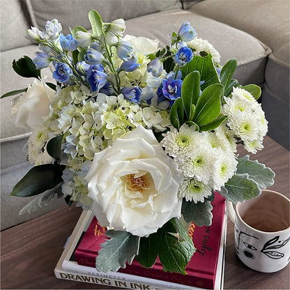 Clear Skies Bouquet –  The Eclectic Florist, Northwood NH