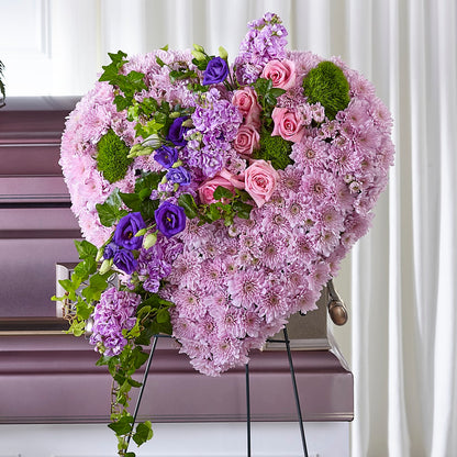 Treasured Love Standing Heart –  The Eclectic Florist, Northwood NH