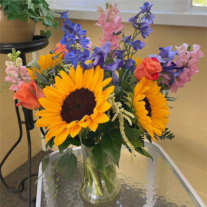 Rays of Life Bouquet –  The Eclectic Florist, Northwood NH
