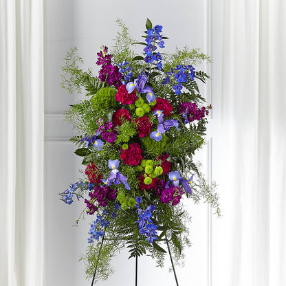 Heavenly Skies Standing Spray –  The Eclectic Florist, Northwood NH
