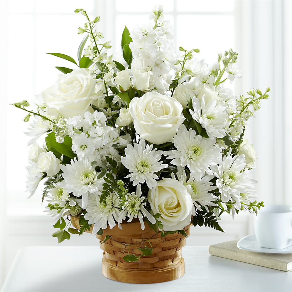 Heartfelt Condolences Arrangement –  The Eclectic Florist, Northwood NH