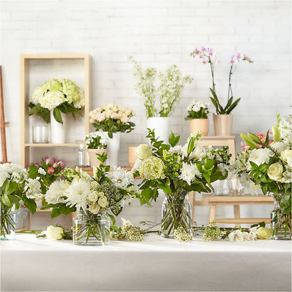 Classic Ivory – A Florist Original –  The Eclectic Florist, Northwood NH