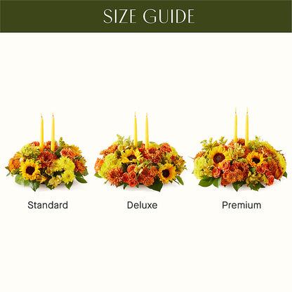 Autumn Harmony Centerpiece –  The Eclectic Florist, Northwood NH