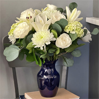 Snowy Dreams Bouquet –  The Eclectic Florist, Northwood NH