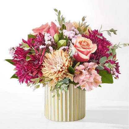 Berry Cobbler Bouquet with Ivory Vase –  The Eclectic Florist, Northwood NH