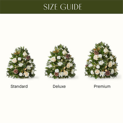 Snowed In Tree –  The Eclectic Florist, Northwood NH
