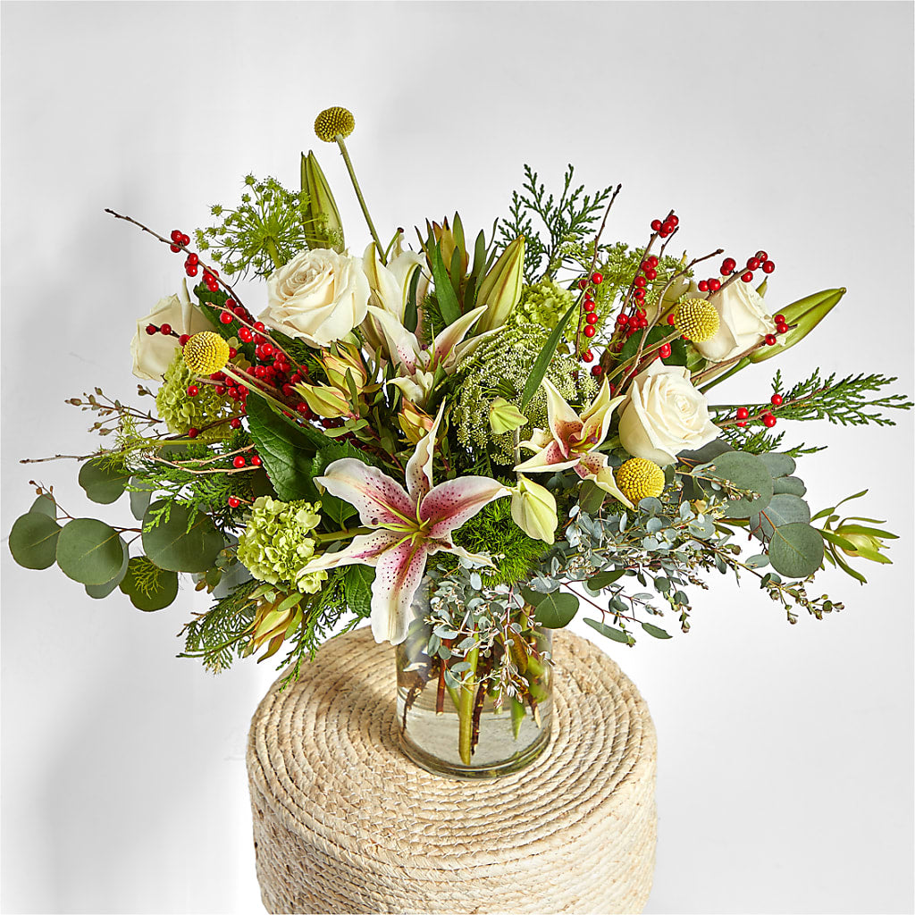 Berry & Bright Bouquet –  The Eclectic Florist, Northwood NH