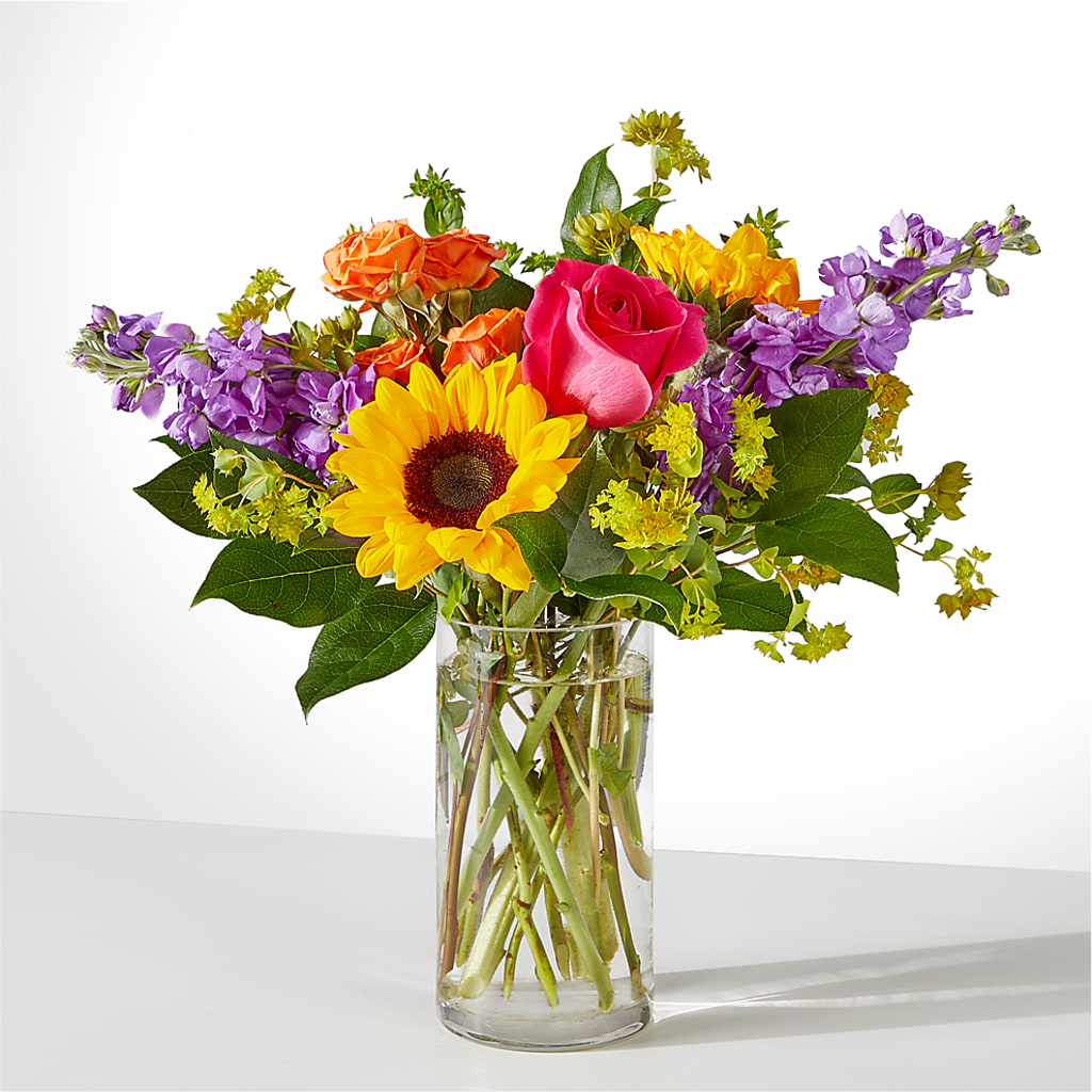 Vibrant Greetings Bouquet –  The Eclectic Florist, Northwood NH