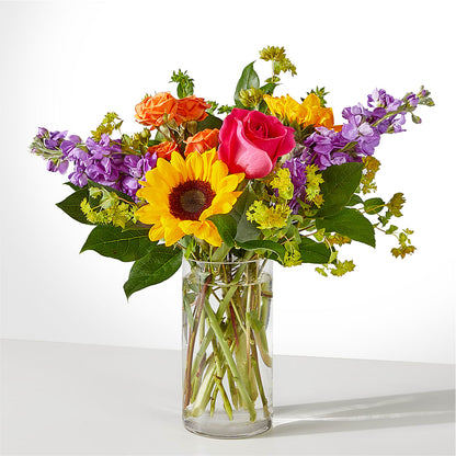 Vibrant Greetings Bouquet –  The Eclectic Florist, Northwood NH