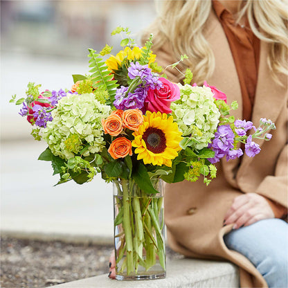 Vibrant Greetings Bouquet –  The Eclectic Florist, Northwood NH