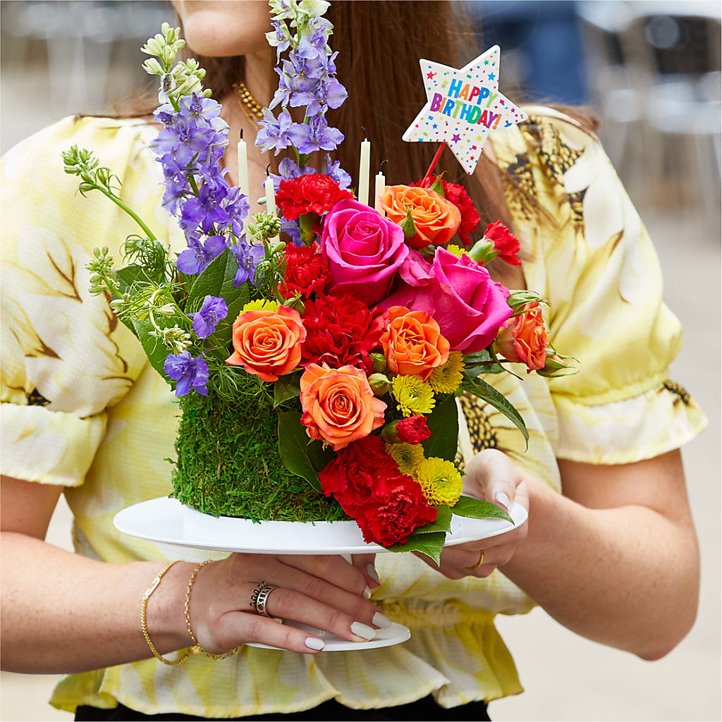 Best Year Yet Floral Cake –  The Eclectic Florist, Northwood NH