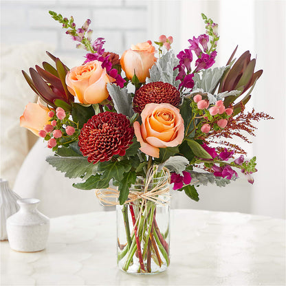 Moody Hues Bouquet –  The Eclectic Florist, Northwood NH