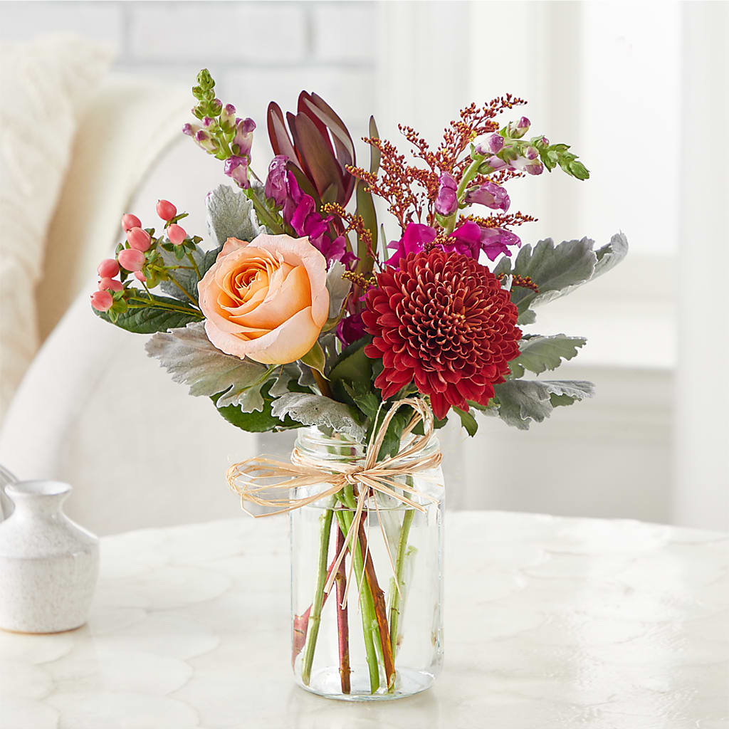 Moody Hues Bouquet –  The Eclectic Florist, Northwood NH