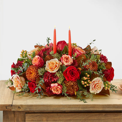Gather Near Centerpiece –  The Eclectic Florist, Northwood NH