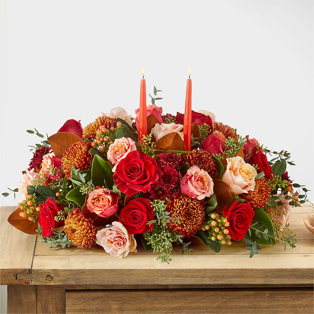 Gather Near Centerpiece –  The Eclectic Florist, Northwood NH