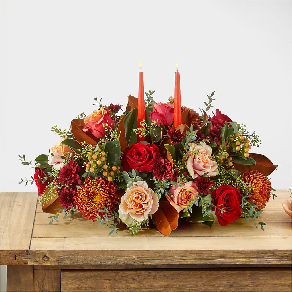 Gather Near Centerpiece –  The Eclectic Florist, Northwood NH
