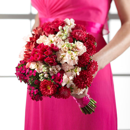 Pink Effervescence Bouquet –  The Eclectic Florist, Northwood NH